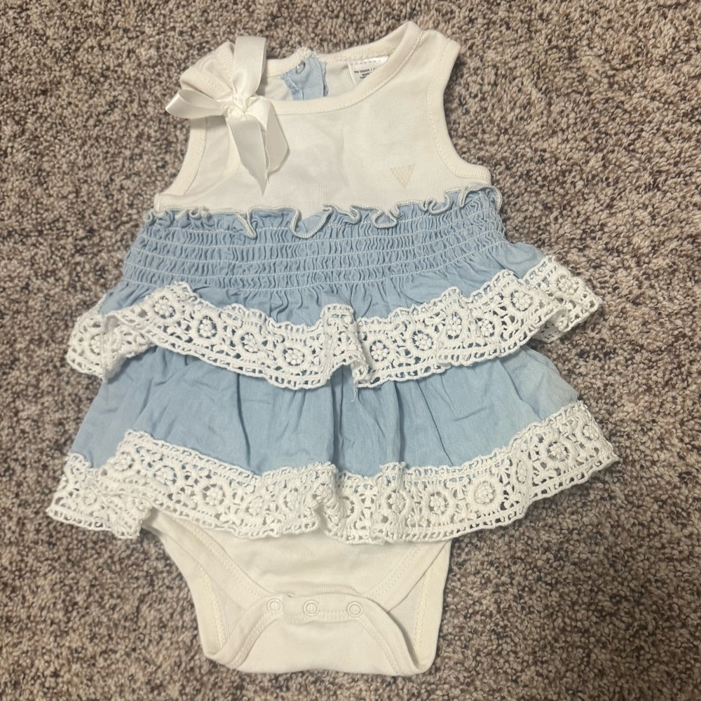 Baby Girls Guess Dress 3-6 Months